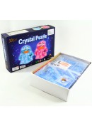 Пазлы 3D- кристалл "Пингвин" 63дет,батар., свет.,в кор. 27*18*6см