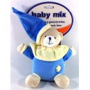 Погремушка мягкая "Голубой медведь" Baby Mix
